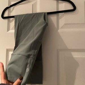 Army green lululemon pants